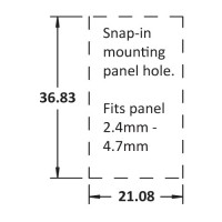 snap-in-mounting